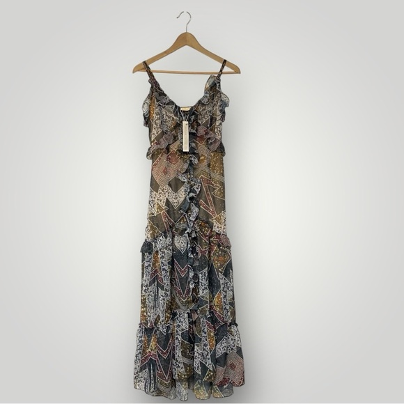 NWT SUKISO WOMEN'S ANGELINA DRESS IN PINK DECO Sz Small - Picture 2 of 14